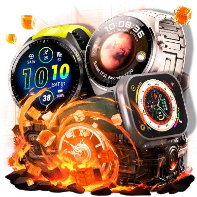 Коробка со смарт часами